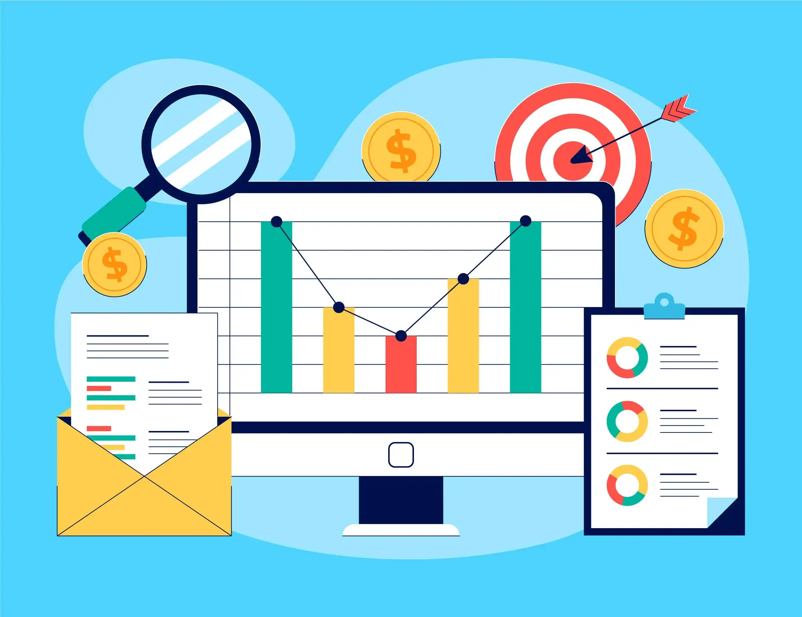 Analytics & Reporting to get clear, data-driven reports to track and improve your results.