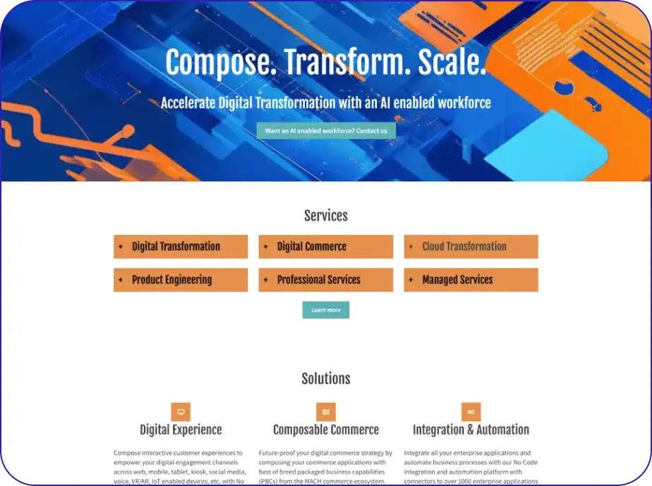 webpage development for Cnetric Global Inc by hoffstee